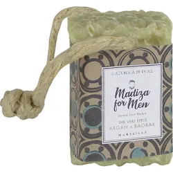 Bio Barber Soap Men Rasierseife Grüner Tee Madiza 80 G