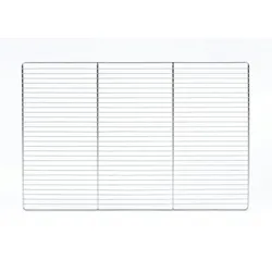 METRO PROFESSIONAL Backgitter, Edelstahl, 60 x 40 x 0.7 cm, 3 Stück