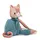Lilliputiens Jeanne die Katze Weicher Rucksack