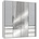 Level 200 x 216 x 58 cm weiß/Light grey mit Spiegeltüren und Schubladen