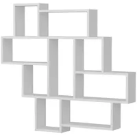 moebel17 Parola Wandregal 115 x 103 x 15 cm Weiß