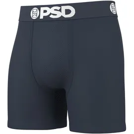 Psd Boxershorts "PSD STEALTH SLD 3PK 5I", Herren, Gr. L, 1 Stk., schwarz (multi), 88% Polyester, 12% Elasthan, Unterhosen