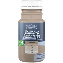 Schöner Wohnen Vollton- und Abtönfarbe Sandstein Matt 0,125 l
