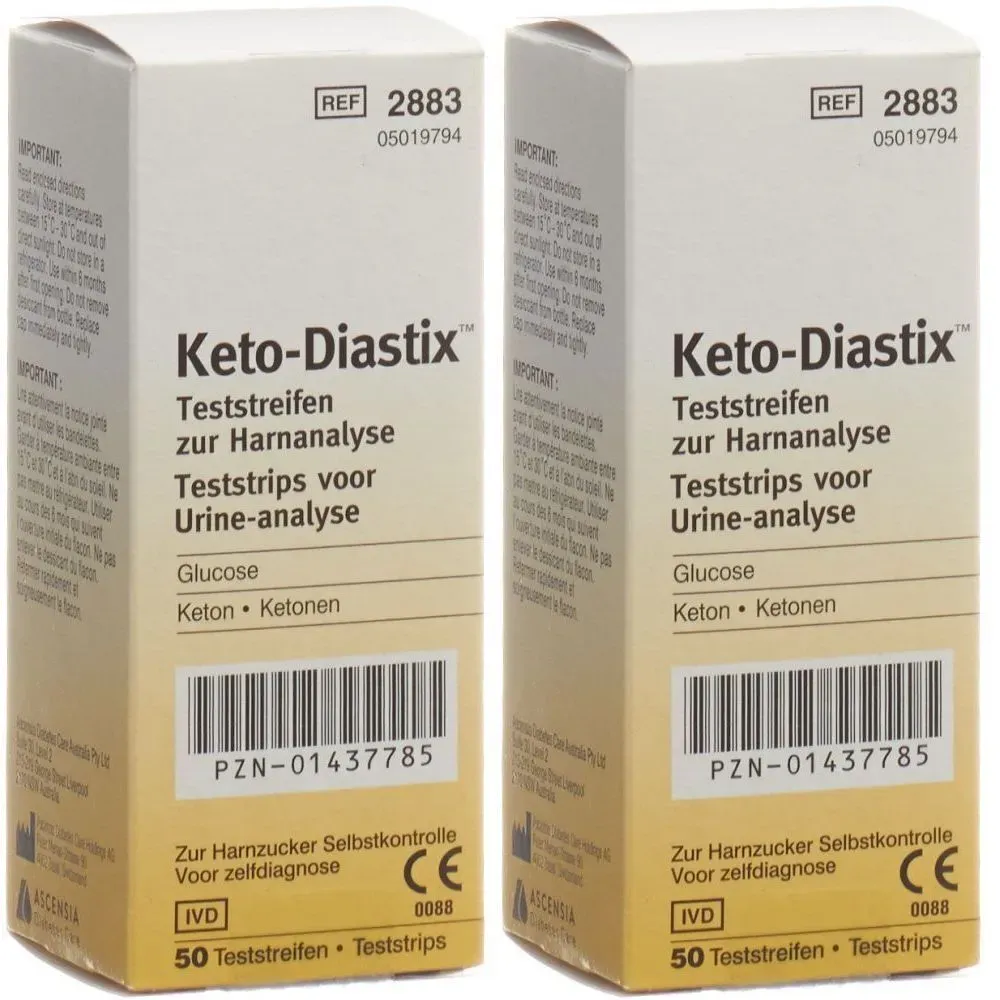 Keto-DiastixTM Teststreifen