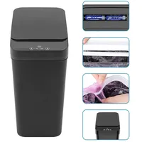 Sensor Mülleimer 12 L Automatik Smarter Abfalleimer Müllbehälter mit Sensor Automatischer Mülleimer Intelligenter Mülleimer für Küche und B...