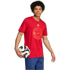 adidas FC Bayern München DNA Graphic T-Shirt Team Power Red 2 M