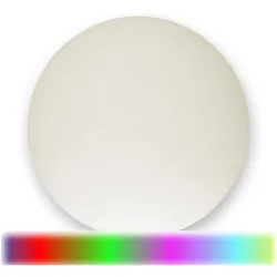 Leuchtobjekt outdoor KUGEL 40cm mit RGB LED Modul - Wireless Charging - Fernbedienung