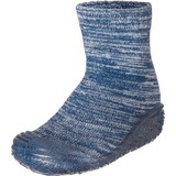 Playshoes Unisex-Kinder Socke gestrickt Hohe Hausschuhe, Blau (Marine 11), 18/19 EU, 202101