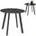 PROGARDEN Beistelltisch Ø 50 x 45 cm Grau