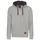 MAN'S WORLD Kapuzensweatjacke Herren grau-melange 5XL