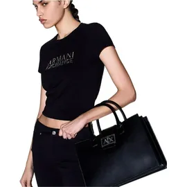 Armani Exchange Wonder Shopper Polyurethan Black