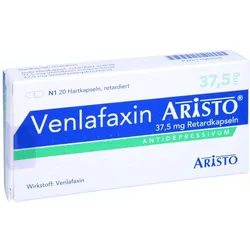 Venlafaxin Aristo 37,5 mg Retardkapseln 20 St