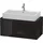 Duravit L-Cube 92x47,7cm, sw hgl, f Kons, 2 Schubkästen
