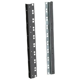 Rack Magic - 9HE Rack Profile Satz Schwarz für 19" Selbstbau Racks