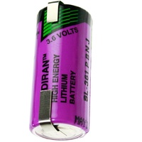 Sonnenschein, Tadiran Sonnenschein Inorganic Lithium Battery SL-361 mit Lötfahne U-Form