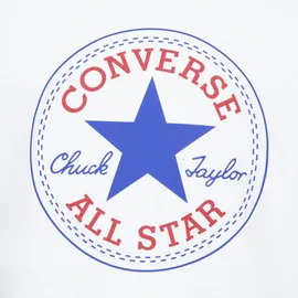 Converse Kurzarmshirt "für Kinder", Jungen, Gr. 104, weiß, Stoff, Obermaterial: 100% Baumwolle, bedruckt, unifarben, normal, Rundhals, eingesetzt abgesteppt, Shirts, mit Rundhalsausschnitt, aus weichem Jersey-Stoff