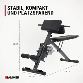 Hammer Ab&Back Trainer schwarz