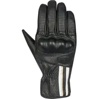 Segura Romeo perforierte Motorrad Handschuhe, schwarz-weiss, Größe XL für