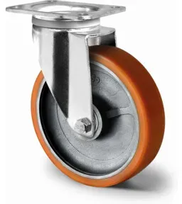 CASCOO Lenkrolle ø 125 mm Serie I2U5 Doppelkugellager E-Serie