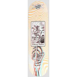 Santa Cruz Delfino Tarot Anaglyph Pro  8.25" Skateboard Deck creme Gr. Uni