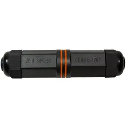 LogiLink Patchkabelverbinder Cat.6A für Outdoor , IP67 wassergeschützt