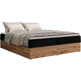 MKS Wood Zero 160 x 200 cm H3 Schwarz