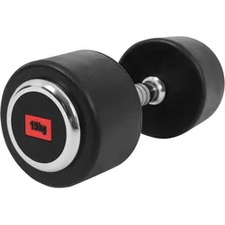 Kurzhantel Profi Gummi 2.5-50 KG SCHWARZ|SCHWARZ|SCHWARZ 15 kg