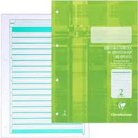 Clairefontaine Arbeitsblock, DIN A4, Lineatur 2,