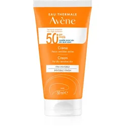 Avène Sun Invisible finish Sonnencreme fürs Gesicht SPF 50+ für empfindliche Haut 50 ml