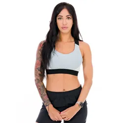 Mizuno Hohe Unterstützung vêtement running femme - Bleu - L
