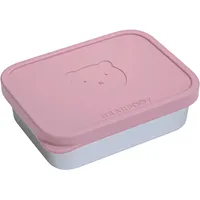 Bearfoot Brotdose aus Edelstahl rosa