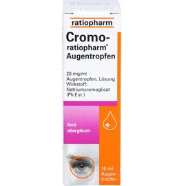 Ratiopharm Cromo-ratiopharm Augentropfen