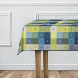 d-c-fix Tischdecke Manhattan Victor 110 x 140 cm Blau