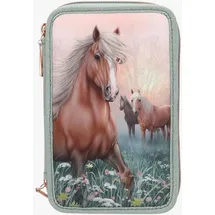 DEPESCHE Miss Melody 3 Fach Federtasche Romantic FIELDS