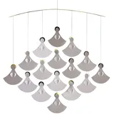 Flensted Mobiles 085b Mobile, Mehrfarbig, 45 x 45 cm