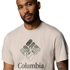 Columbia CscTM Seasonal Graphic Dark Stone/Heavenly Stacked Gem M