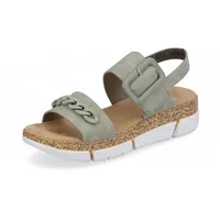 Rieker Damen Sandaletten V2350, Frauen Sandalen 39