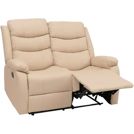 MCW 2er Kinosessel O62 Kunstleder 0 x 0 x 0 cm Creme mit Liegefunktion