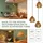 Osram Decor Paper Drop 3-flg. 36,7 cm rund beige