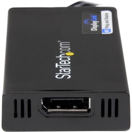 Startech StarTech.com USB 3.0 auf DisplayPort External Multi Monitor Video Graphics Adapter - Externe Grafikkarte DisplayLink zertifiziert - Ultra HD 4K - USB/DisplayPort-Adapter