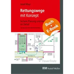 Rettungswege mit Konzept mit E-Book (PDF)