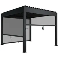 Juskys Seitenwand für Lamellendach Tahiti