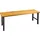 ADB Schuhbank 100 x 40 x 42 cm anthrazitgrau