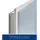 Hörmann ZK-Element Anschlag rechts Silber