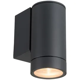 LED's light Außenleuchte anthrazit 12,9 cm x 6,5 cm x 10,2 cm 1x GU10 IP44