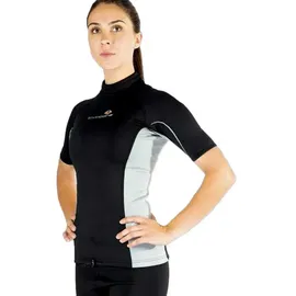 Lavacore Neoprenshirt Kurzarm Schwarz L