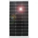 Anern Solarpanel 100W 18V Monokristallin(Hohe Leistung) Für 12V Kfz Batterie, AGM, Gelbatterie