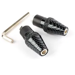 Lenkerendengewichte / Vibrationsdämpfer konisch carbon