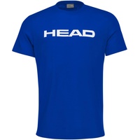 Head Herren Club Basic T-Shirt, Blau, L EU