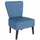 MEET Sessel Brighton Kunstleder 41 x 0 x 0 cm Blau gepolstert